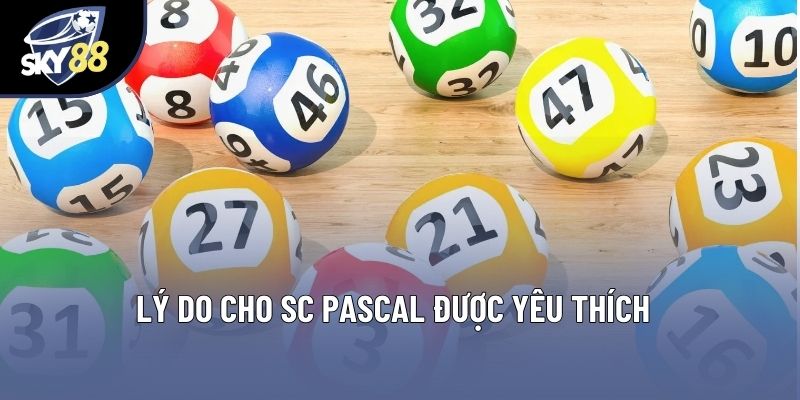 Lý do cho SC Pascal được yêu thích Lý do cho SC Pascal được yêu thích